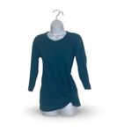 Stateside  Supima Slub Jersey Gathered Long Sleeve Tee Photo 1