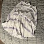 Lululemon  Athletica Court Rival Skirt - White and Purple Tie-Dye Photo 3