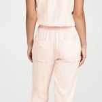 Ramy Brook NEW! Powder Pink Ray Jumpsuit Fringe Neckline Ankle Cuffs Size XS Photo 1