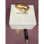 Cendre Oscar Watch in Gold White New in Case Womens Revolve Photo 8