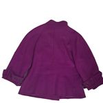 Per Se  Wool Angora Jacket Coat Violet L Photo 1