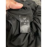 Vina Top Womens Black Active Life Turtleneck Shirt Moroccan Modal Cotton Sz Med Photo 4