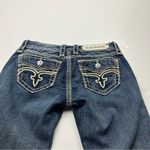 Rock Revival  Jamila Women's Size 27 Blue Jeans‎ Boot Stretch Low Rise Denim Photo 14