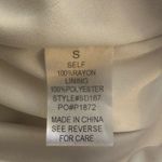 Stevie Hender  Cream and Purple Ruffled Tiered Sundress Photo 6