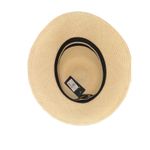 Brand New Rag and Bone Women's M/L Natural Woven Panama Hat Fedora $275 Tan Photo 1