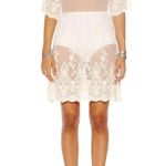 Raga NEW  Womens Sheer Mini T-Shirt Dress Coverup Size Medium Photo 5