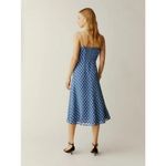 Reformation ๐๐ Juliette Dress ~ Lazuli Blue Polka Dot Print 6 Photo 3