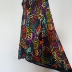 Free People Movement Colorful Bohemian Dress Beaded Spaghetti Strap  Photo 1