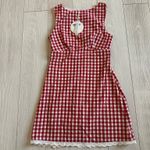 Here Comes the Sun Gingham mini dress Photo 2