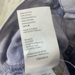 Free People  Jeans size 25 Light Purple Wide Leg Frayed Hem Mid Rise Acid Wash Photo 7