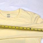Vans Women's Yellow Shirt/T-shirt/Long Sleeve Sz S SKU 3982 Photo 7