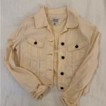 White cream Jean jacket Photo 0