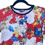 Roberto Cavalli Dress Size M Mini Y2K Boho Floral Butterfly Lemon Persimmon Photo 2