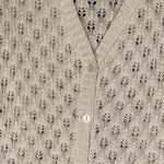 Y2k Bobbie Brooks Cream Women's Cardigan Size L Photo 3