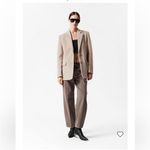 & Other Stories & Other Stories Beige Oatmeal Oversized Wool Blazer Size 12 Photo 1