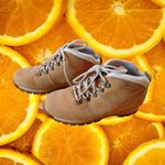 Timberland  Womens Tan Suede Lace Up Ankle Boots Size 8M Hiking Casual Photo 1