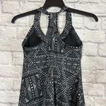 prAna  Women's Cali Gray Geometric Print Racerback Athletic Outdoor Dress Small Photo 4
