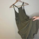 Romper Dress Shorts Women Large Green Adjustable Straps Pockets Summer Lined Photo 8