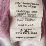 Vibrant Hot Choco ❥ Crystal Heart Butterfly Tunic Top Tee Shirt ❥ Tie Dye ❥ Med Photo 9