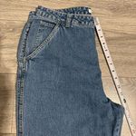 Cherokee  Boho Women's High Waist Mom Jeans Wide Leg Cropped Tapered Sz 16 32x23 Photo 9