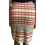 Studio M Print Mini Skirt Lined Stretch Geometric Vintage Style Retro Look Med Multiple Photo 4