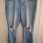 Torrid  Sz 16R Distressed Blue Women's Jeans Photo 0