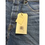 Levi's NWT  Premium High Rise‎ 501 Denim Cut Off Shorts Dark Wash Womens 33 Photo 1