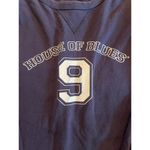 House Of Blues Sweatshirt Vintage 90s Large Blue Photo 1