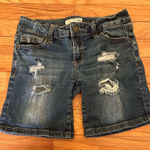 Guess  Denim Ripped Shorts  Photo 0