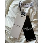 Club L  BRIDAL Rehearsal Dinner One Shoulder Midi Scrunched Dress Sz 10 NWT Photo 1