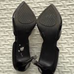 Jessica Simpson  Black Glossy Faux Leather Heels Women Size 6 Photo 3