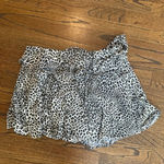 ZARA Cheeta Print Skort Size Large. Blogger Favorite 1011 Photo 0