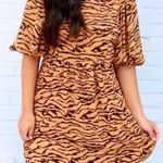 L LOVE Tiger Print Dress Photo 0