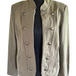 Tommy Hilfiger Khaki Olive Military-Style Jacket Women’s Medium Photo 0