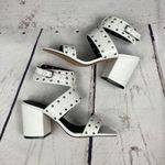 Rebecca Minkoff White Block Heels Photo 0