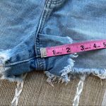 American Eagle AE Mom Short Frayed and Ripped Light Wash Photo 7