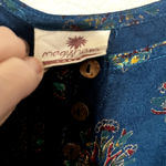 Magizham India sz Medium Chaaya Maxi Dress Teal green Romantic Boho Fairy Photo 4