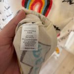 Gabby Isabella NWOT Women's Good Vibes Sweater White Multi Size M Size M Photo 2