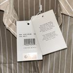 ANINE BING  Revolve Womens Lake Dress Taupe Stripe Small NWT Photo 10