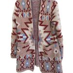 Boutique Savanna Jane Aztec Knit Midi Cardigan Western Cowichan Small Photo 0