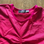 ADIDAS STELLA McCARTNEY Barricade Top Shirt Hot Pink Size M Mesh Workout Leopard Size M Photo 2