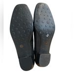 a.n.a  Navy Leather Cap Toe Loafers Photo 4