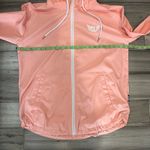 Size Up Supplements Pink Windbreaker Jacket Size Large workout Photo 2