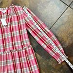 J.Crew NWT Plaid Ruffle V-neck Long Sleeve Dress 0 Photo 3