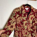 Dressbarn‎ | Vintage Carpet Grandma Core Coat Jacket LP Red Size undefined Photo 1