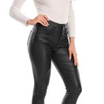 Amazon Faux Leather High Waist Pants Photo 0