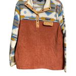Simply Southern WO SIZE LARGE AZTEC AND RUST FLEECE SHIRT GOOD CLEAN CONDITION Photo 3