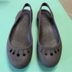 Crocs Iconic Comfort Jelly Summer Flat Sandals in Brown Size 9 Photo 1