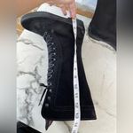 Tod's Gomminos combat moto style mid calf boots 6.5 Black Photo 9