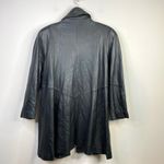 The Limited Vintage Y2K 90s Slouchy Oversized Open Black Leather Jacket womens M Photo 6